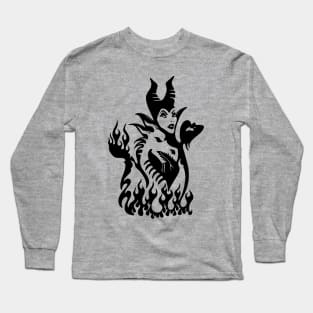 Maleficent's Pets (black) Long Sleeve T-Shirt